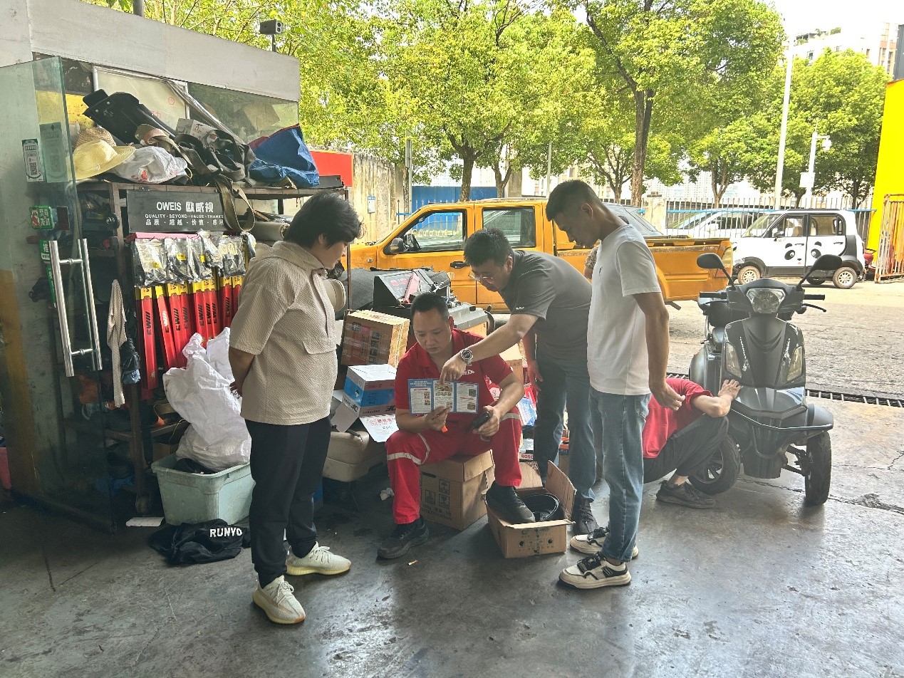 tapplay深入抵债资产租户开展“群防群治百日攻坚”宣传